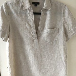 J Crew Linen blouse